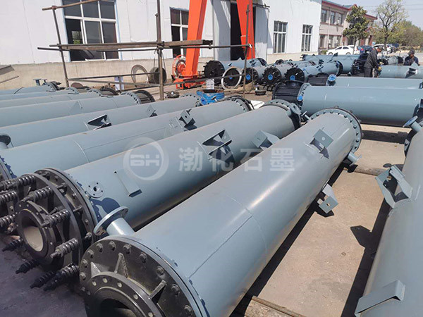 不透性石墨换热器生产出库等待发出