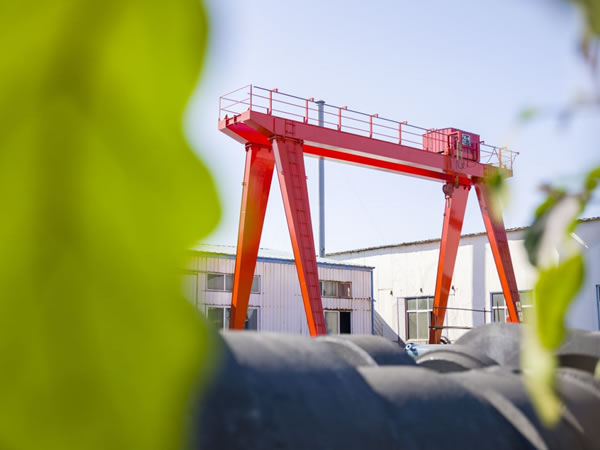 渤化石墨厂区一角